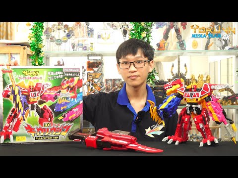 [TMT][1701] Giới thiệu DX Kyoryujin Full Action Ver! Zyuden Sentai Kyoryuger! (4k)