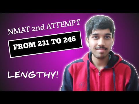 NMAT 2021- Scored 246- Paper Pattern & Important Tips?