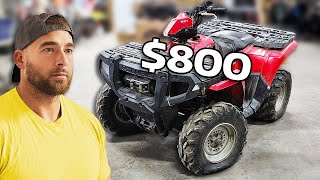 Abused Polaris Sportsman. Can it be turned into a Reliable Workhorse for CHEAP?