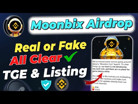 Moonbix Airdrop Real or Fake  | Moonbix use kare ya nahi | Binance Moonbix TGE and Listing