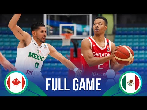 Canada v Mexico | Full Basketball Game | FIBA AmeriCup 2025 Qualifiers