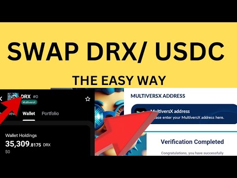 HOW TO SWAP DOCTORX TOKEN TO USDC AND USDT ON X PORTAL