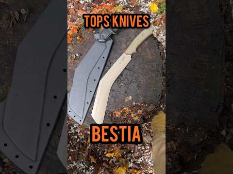 TOPS KNIVES BESTIA!!! Will this be better than the last kukri I reviewed? #knifereview #knife