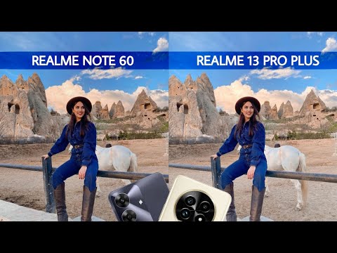 Realme Note 60 Vs Realme 13 Pro Plus | Camera Comparison