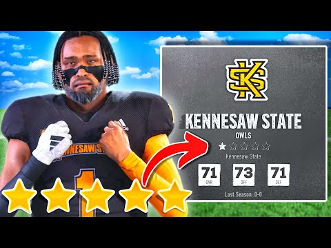 I Put a 5 Star QB on a 1 Star School to Save them..