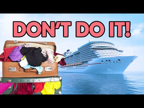 Cruise Catastrophe: Packing Mistakes You Can't Afford to Make!