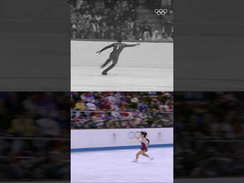 The first triple Axel in men's and women's Olympic history. 🔥