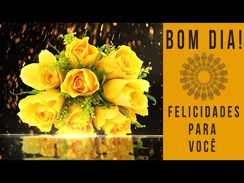 💖 Bom Dia! Felicidades!💖 4K Animação Cartões