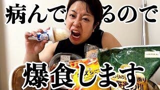 【闇】病んでる100kg女子が爆食いします【セブンイレブン】