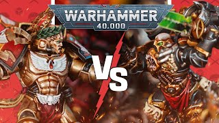 *NEW CODEX* Blood Angels vs Chaos Space Marines | Warhammer 40K Battle Report