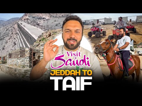 Exploring TAIF with STA - Cable Car Experience 🤩 Horse Riding 🐎 Visit Saudi