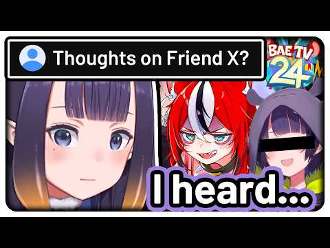 Ina’s thoughts on Mysterious Friend X (Definitely not Ina) 【Hololive EN】