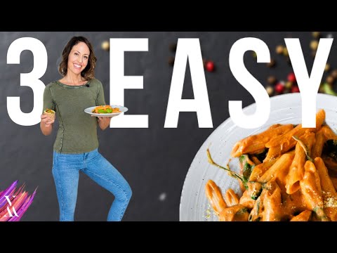 3 EASY VEGAN RECIPES Anyone Can Make in a Matter of Minutes ⏰