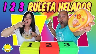 🍦 1 2 3 Ruleta Misteriosa de Helados | Mezclamos helados | Momentos Divertidos