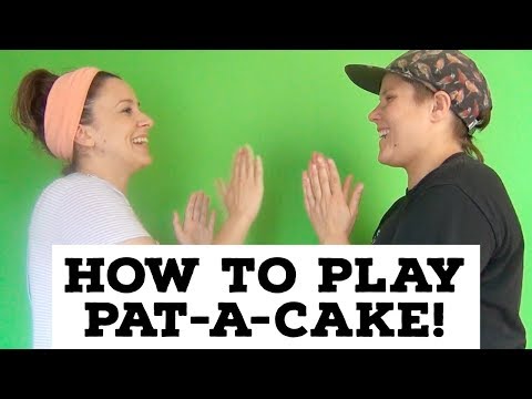 Patty Cake how to play - with song lyrics hands clapping game