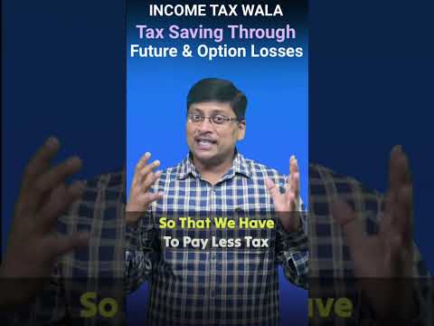 Future & Option Losses | Save Tax through Losses | Set off of losses #shorts