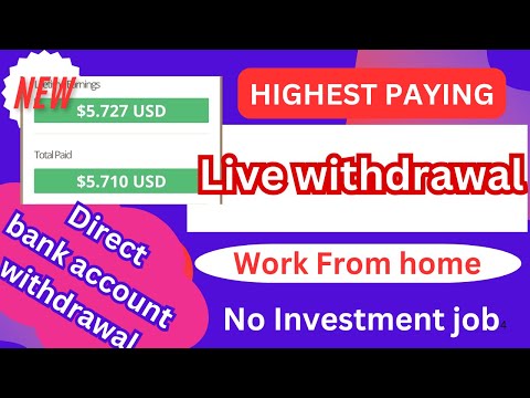 🤑LiVE WITHDRAWAL PROOF /❤️  2024 BEST SELF EARNING APP | 💯SAFE ONLINE EARNING WITHOUT INVESTMENT