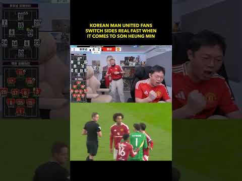 Korean Manchester United Fans React To Son Heung Min