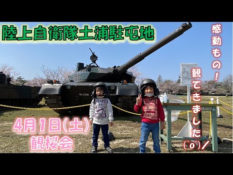 陸上自衛隊の土浦駐屯地で開催された観桜会に行きました！10式、90式、74式戦車など勢ぞろいです！