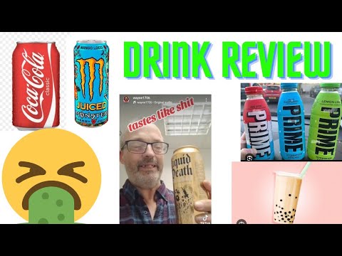 drink review time by wayne deacon  #drink #review #drinkreview #coke #monster #prime