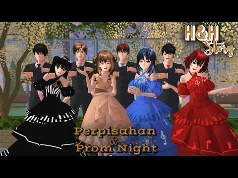 H&H Story #12 [Perpisahan & Prom Night] || SAKURA SCHOOL SIMULATOR DRAMA