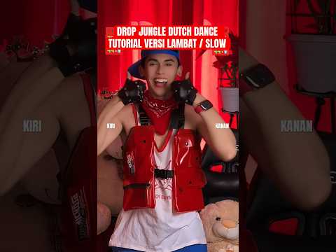 DROP JUNGLE DUTCH DANCE TUTORIAL VERSI LAMBAT / SLOW #shorts #tutorialdance