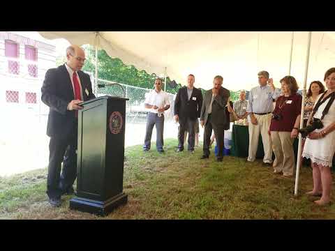 Groundbreaking for Carter Street School in Leominster, August 29, 2018