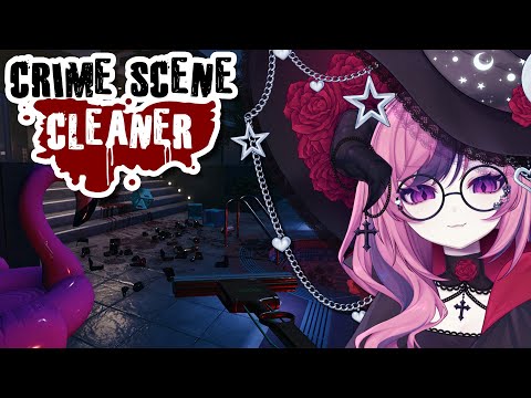 Ironmouse Cleans Crime Scenes in Crime Scene Cleaner