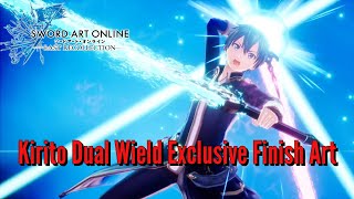 [SAOLR] Kirito Dual Wield Finish Art Exclusive