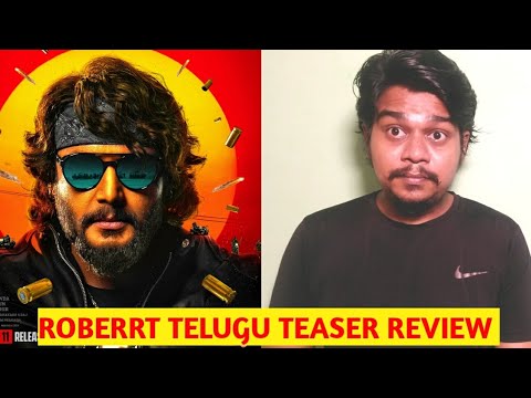 Roberrt Telugu Teaser Review | Darshan | Likhith Shetty |