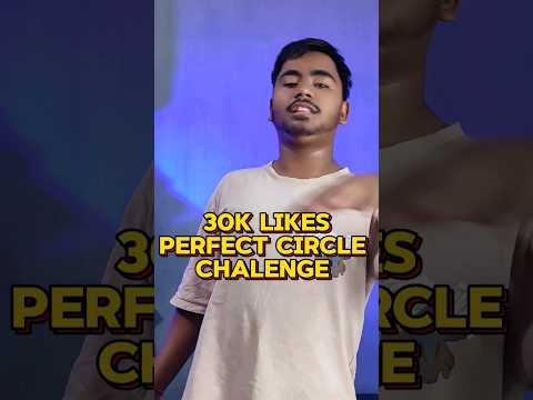 Perfect Circle Chalenge 30k Likes 😎#foryou #viral #ytshorts #challenge #perfectCircle. #no1trending