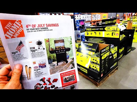 Home Depot 4th of July WEEK Sale, BOGOs, Tool Deals