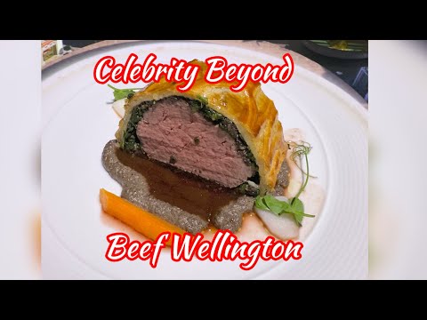 Le Petit Chef | Main Dining Restaurant | Celebrity Beyond | 3rd Course  Beef Wellington | Jin Moore