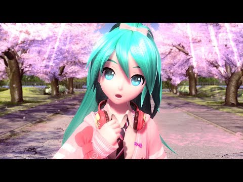 【初音ミク(リボンガール)】桜ノ雨【Project DIVA Future Tone】