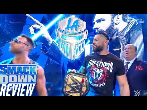 WWE Smackdown Review 10/27/2023 | LA Knight & Roman Reigns Contract Signing