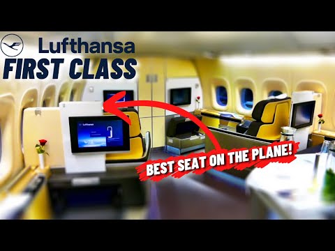 INCREDIBLE Lufthansa First Class on the 747-8: Frankfurt to Johannesburg