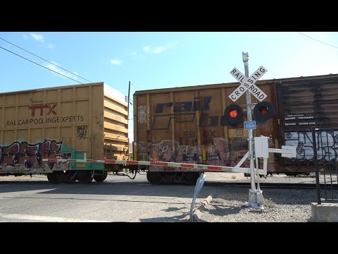 CFNR 500 Cortena Job Local South - Hall St. Railroad Crossing, Arbuckle CA