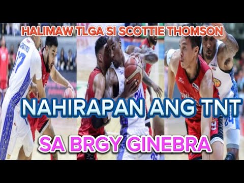 GIGIL NA GilGil SI JAPHETH TNT GIGA KATROPA vs BRGY GINEBRA SAN MIGUEL.PBA LIVE/ full highlights