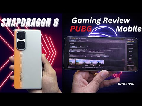 iQOO Neo 10 Gaming Test PUBG Mobile Extreme+ Settings with Snapdragon 8 Gen 3!