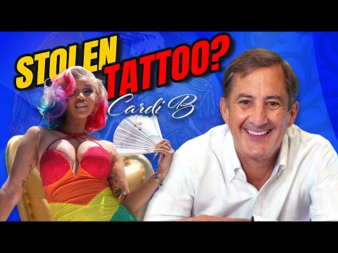 Rapper Cardi B. and the Case of the Stolen Tattoo