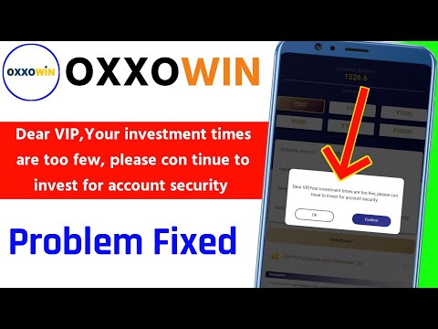 Oxxowin Withdrawal | Oxxowin Withdrawal Kaise Kare | Oxxowin Withdrawal Problem