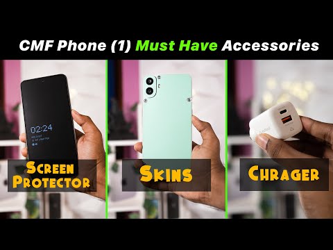 MUST-HAVE Accessories for CMF Phone 1 📲 Tempered Glass, Skin & Charger! ⚡ @TechApps Tamil