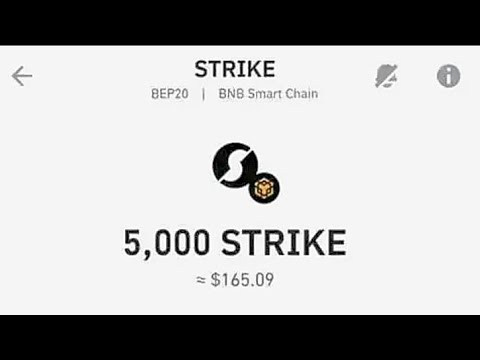 Claim Free $300 Strike ($STRK) Airdrop on Telegram || Strike Coin Contract Address