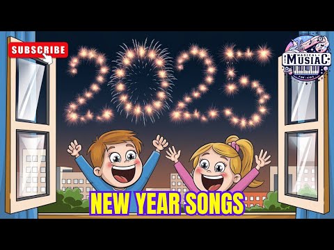 New Year Songs 🎆🎵 Celebrate 2024 with Fun Music for Kids 🎄 Children's songs 🎵 videos for children