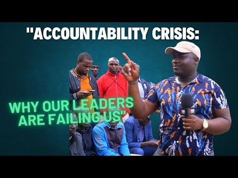 "WHERE ARE OUR PRIORITIES? THE ACCOUNTABILITY DEFICIT IN LEADERSHIP"