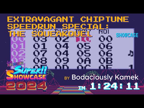 #LASS2024 - Chiptune Speedrun Special: The Squeakquel (Showcase) in 1:24:11 [w/ BunniestBunRena]