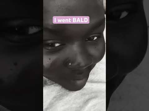 I am Bald!!! From Long to Bald - Natural Hair Journey Reset 2023 #shorthair #shortvideo #bigchop