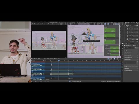 Animation Previs/Layout Workshop — Blender Conference 2024