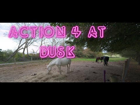 Osmo Action 4 at Dusk