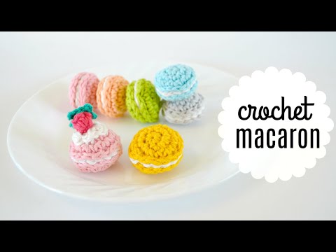 Macaron Amigurumi Tutorial | Crochet Beginner | FREE PATTERN